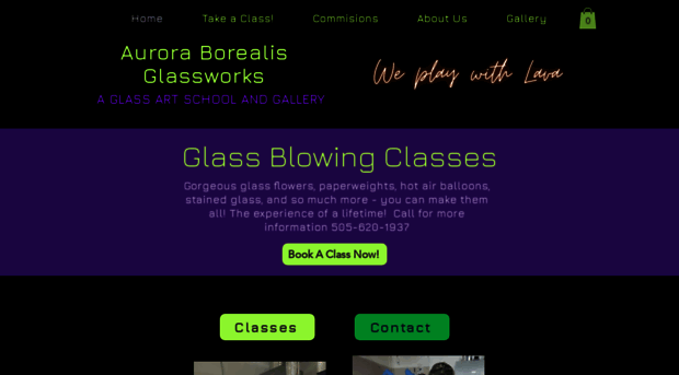 auroraborealisglassworks.net