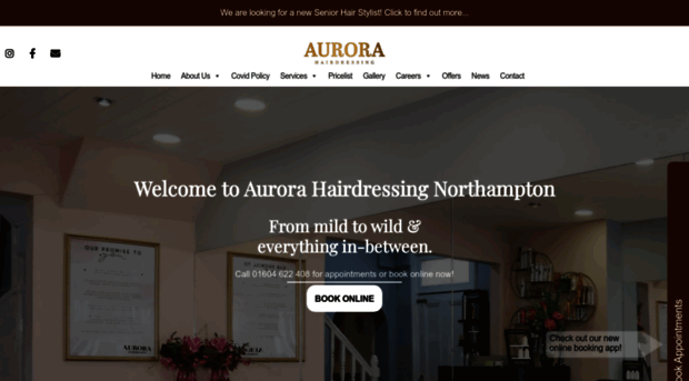 aurorahairdressing.co.uk