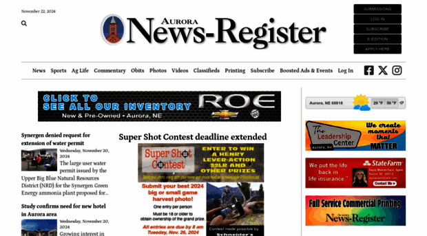 auroranewsregister.com