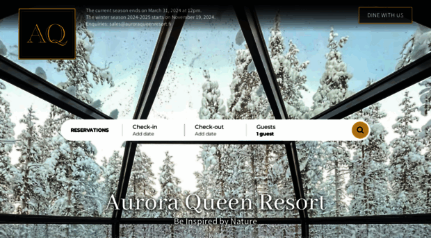 auroraqueenresort.fi