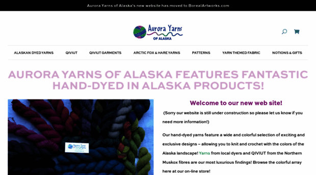 aurorayarnsofalaska.com