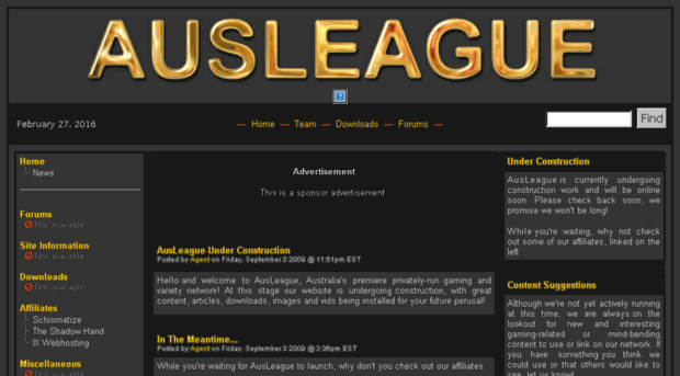 ausleague.com