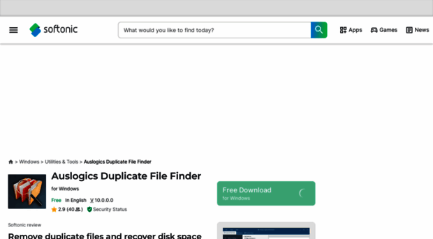 auslogics-duplicate-file-finder.en.softonic.com