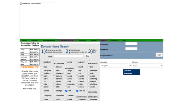 aussiehost.partnerconsole.net