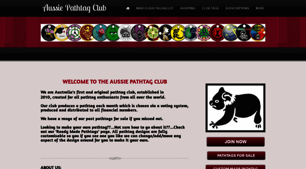 aussiepathtagclub.com