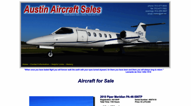 austinaircraftsales.com