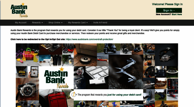 austinbankrewards.com