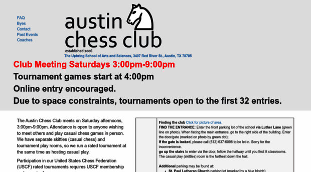 austinchessclub.com