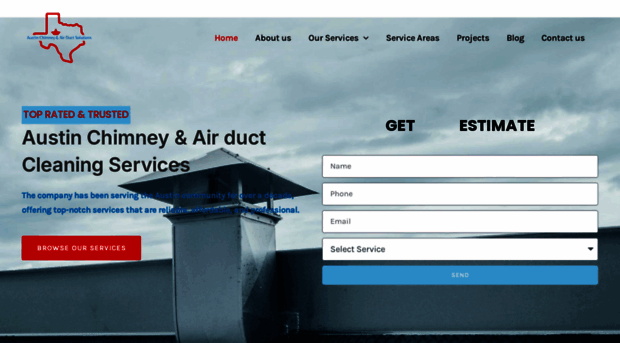 austinchimneyairduct.com