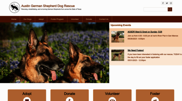 austingermanshepherdrescue.org