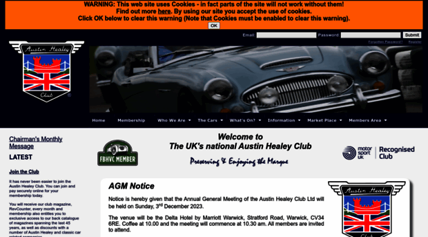 austinhealeyclub.com