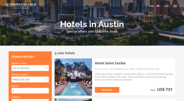 austinhotelsweb.com