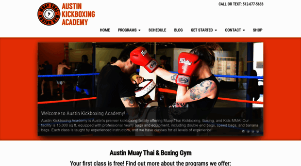 austinkickboxingacademy.com