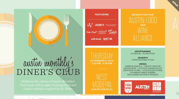 austinmonthlydinersclub.splashthat.com