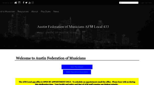 austinmusician.org