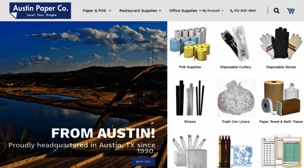 austinpapercompany.com