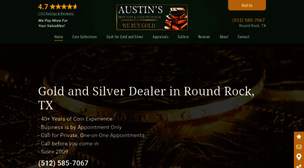 austinsbestcoinandgold.com