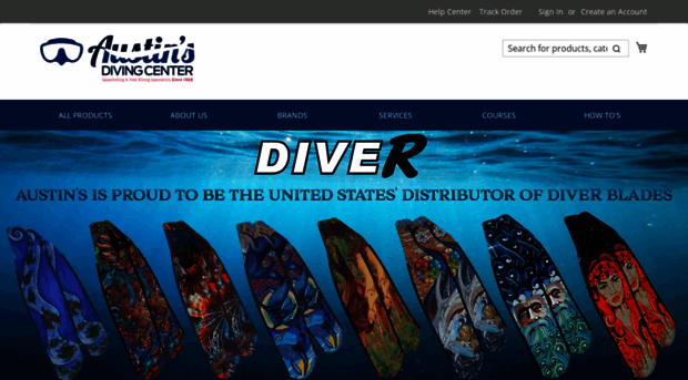 austinsdiving.com