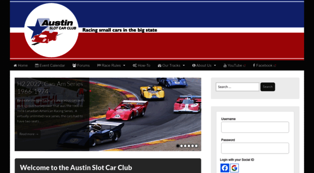 austinslotcarclub.com