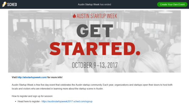 austinstartupweek2017.sched.com