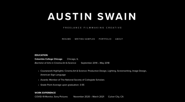 austinswainfilm.com