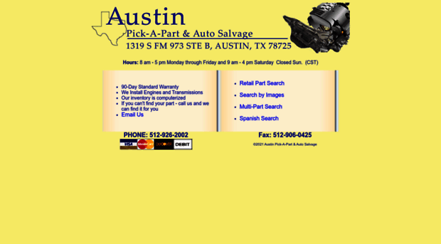 austinusedautoparts.com