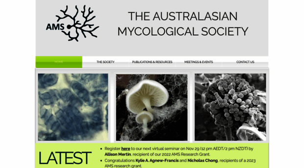 australasianmycologicalsociety.com