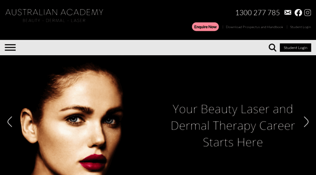 australianacademyofbeautytherapy.com