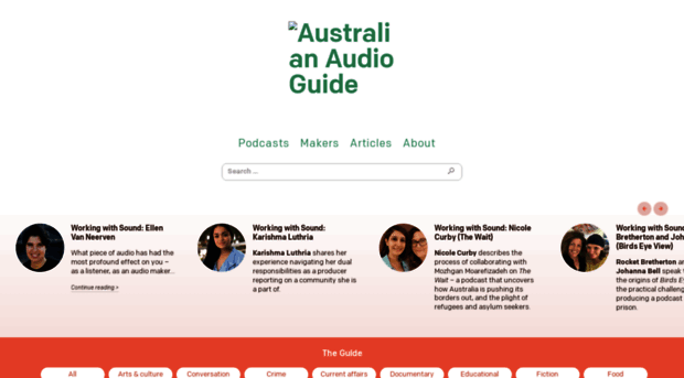 australianaudioguide.com