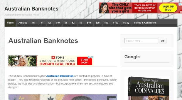 australianbanknotes.net