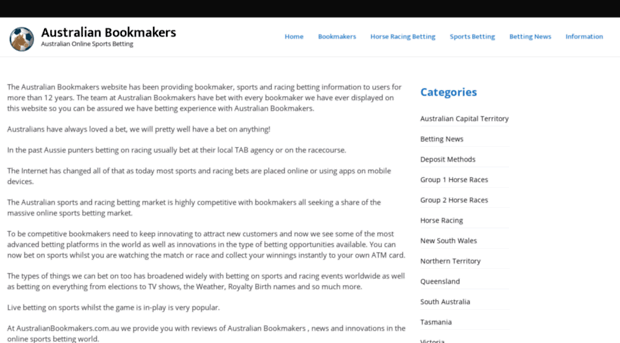 australianbookmakers.com