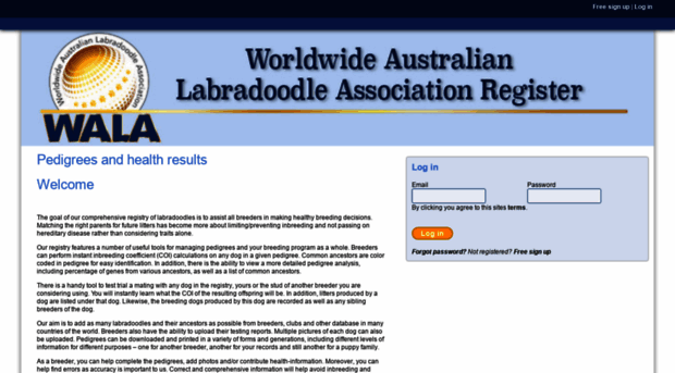 australianlabradoodle.pedigreedatabaseonline.com