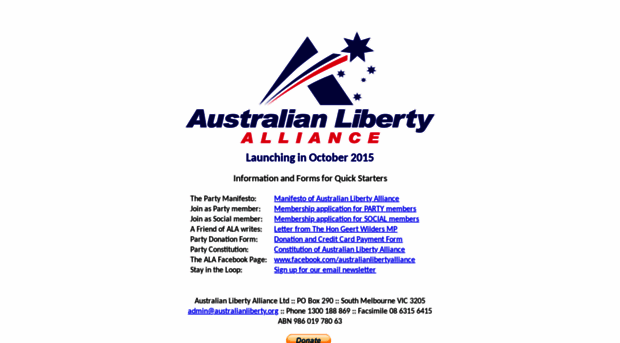 australianlibertyalliance.org