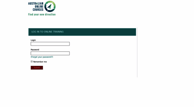 australianonlinecourses.elearninglogin.com