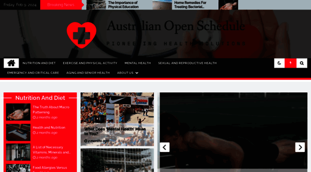 australianopenschedule.com