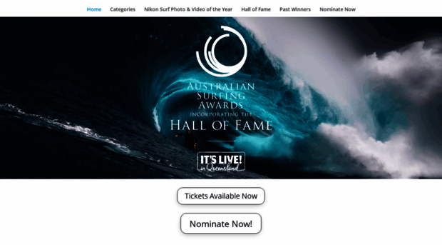 australiansurfingawards.com