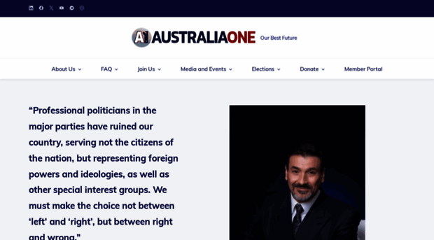 australiaoneparty.com