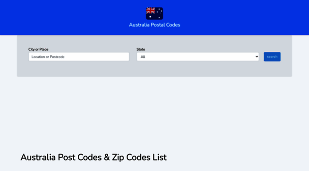 australiapostcode.net