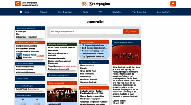 australie.startpagina.nl