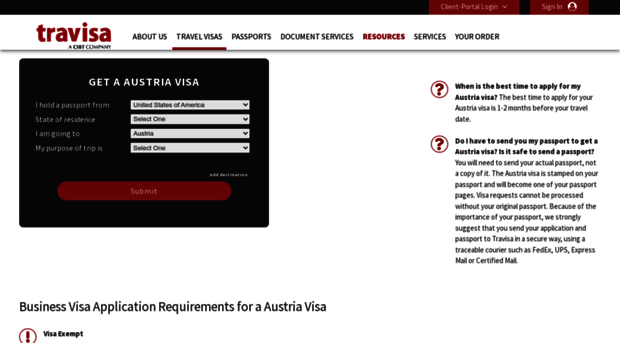 austria.travisa.com