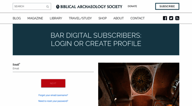 auth.biblicalarchaeology.org