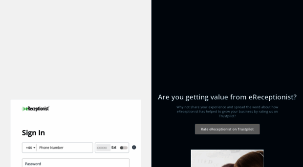 auth.ereceptionist.co.uk
