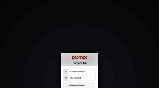 auth.promptemr.com - Prompt EMR - Auth Prompt EMR