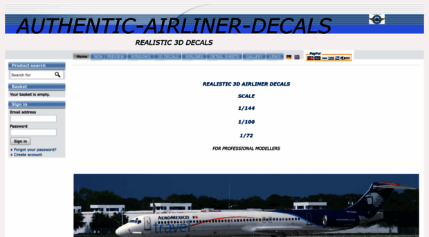 authentic-airliner-decals.de