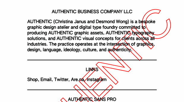 authentic.website