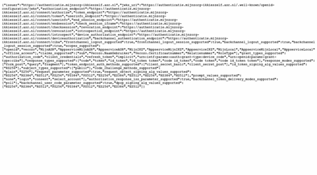 authenticatie.mijnzorg-ikkieszelf.asr.nl