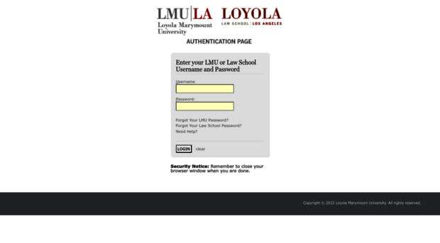 authentication.lmu.edu