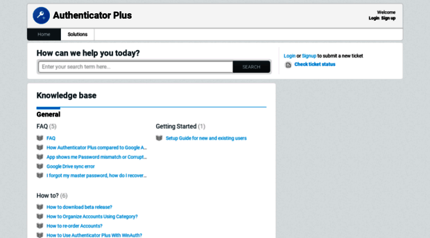 authenticatorplus.freshdesk.com