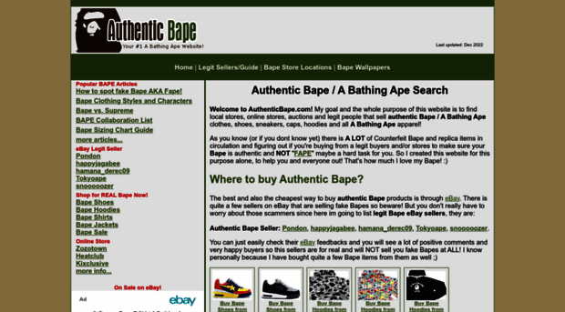 authenticbape.com