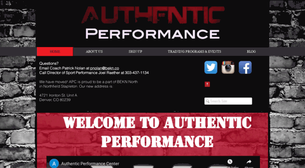 authenticperformancecenter.com